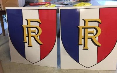 Panneau finition brillante