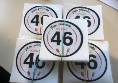 Etiquettes autocollants Souillac