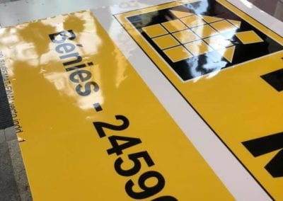 Lamination anti-UV matte ou brillante