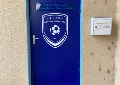 Sticker pour l’association E.S.C.G Football