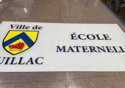 Panneau École Maternelle