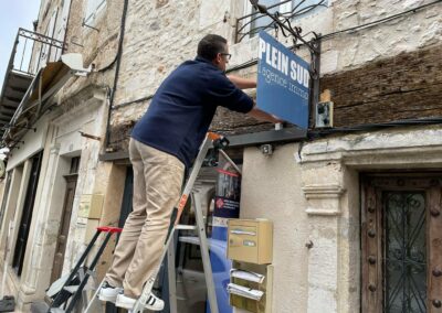 Enseigne Agence Immobilière