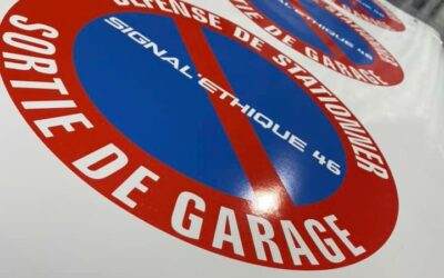 Panneau Sortie de Garage