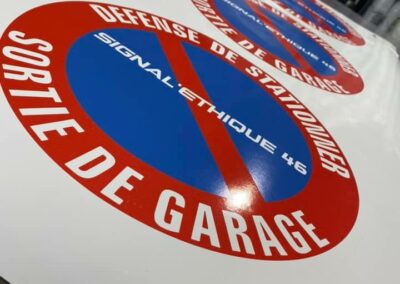 Panneau Sortie de Garage