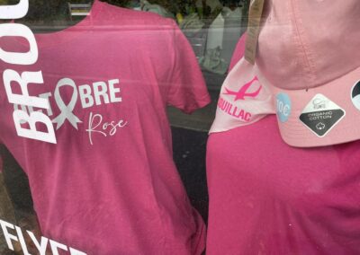 Marquage textile octobre rose