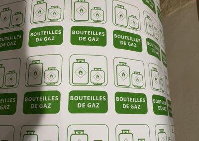 Autocollants règlementaires