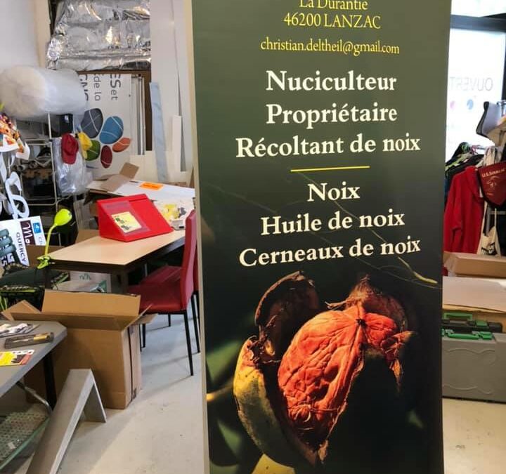 Roll Up Récoltant de noix