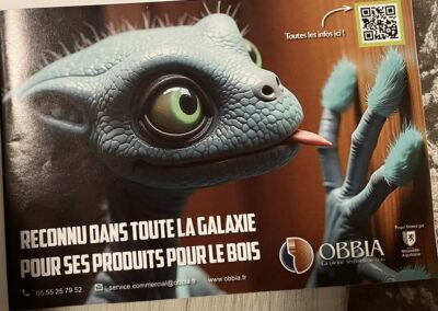 Affiche entreprise Obbia