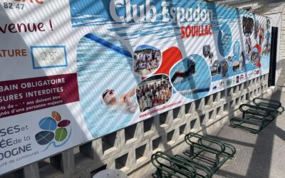 Bâche publicitaire grand format