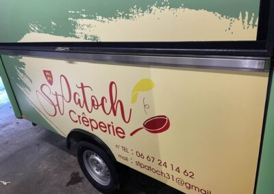 Marquage véhicule St Patoch