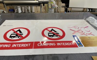 Impression panneaux interdiction