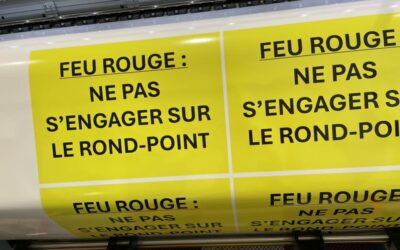 Panneaux de sécurité circulation