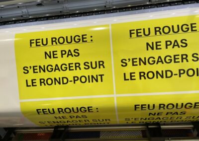 Panneaux de sécurité circulation