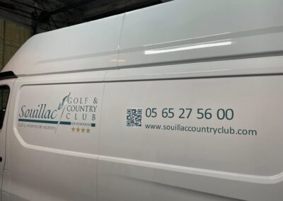 Marquage véhicule Golf et Country Club