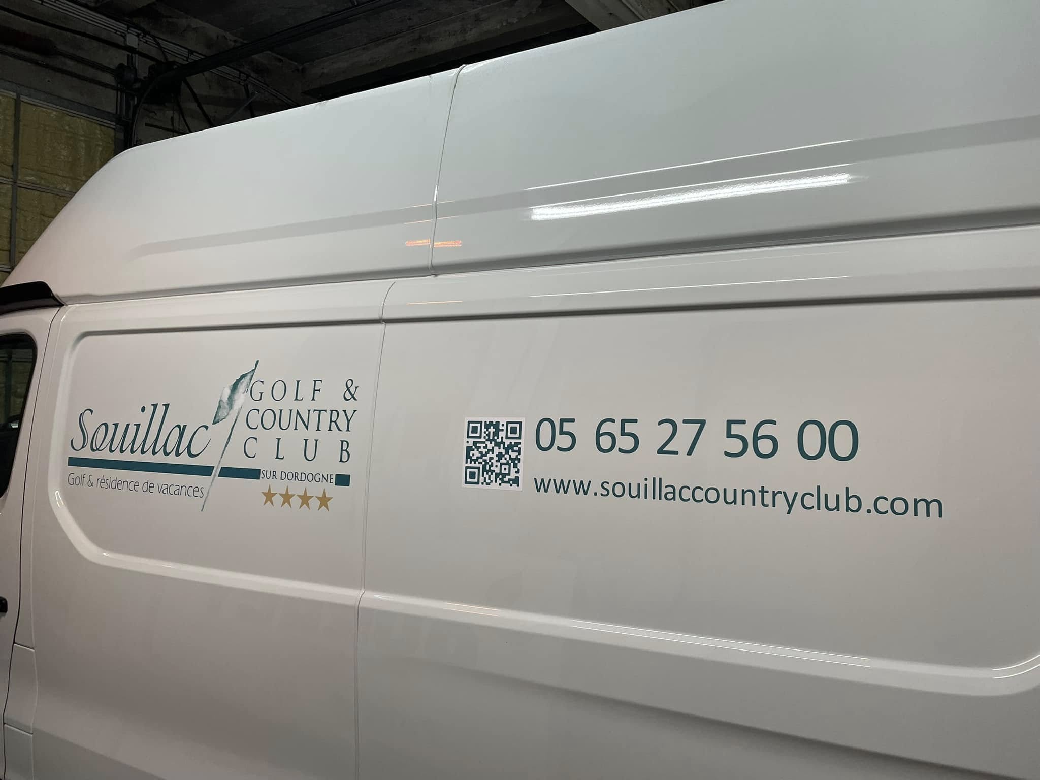Marquage véhicule Golf et Country Club