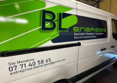 Marquage véhicule – BL Énergies