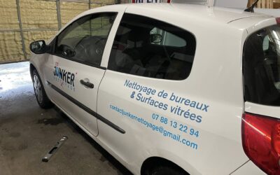Marquage véhicule Junker Nettoyage