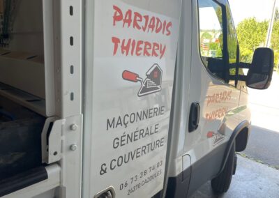 Marquage véhicule – Parjadis Thierry