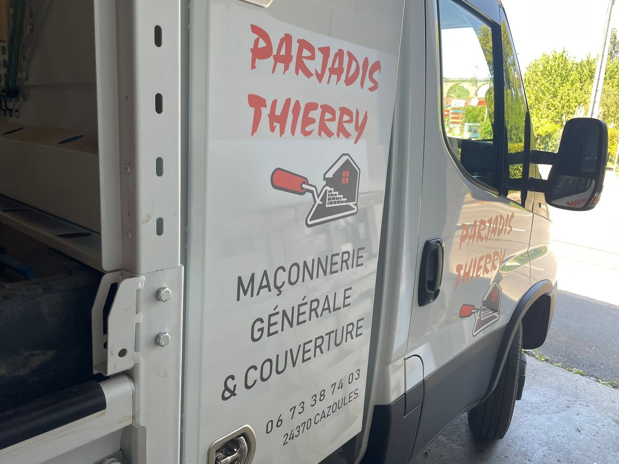 Marquage véhicule - Parjadis Thierry