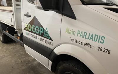 Marquage véhicule entreprise Socopa