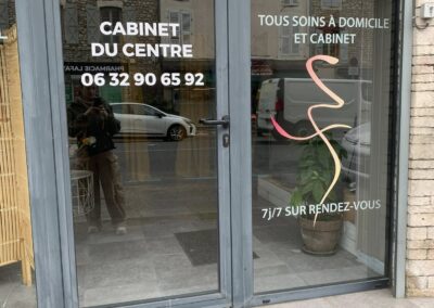 Vitrophanie extérieure