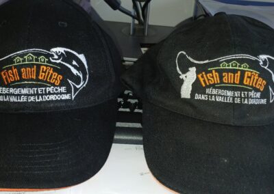 Broderie sur casquette