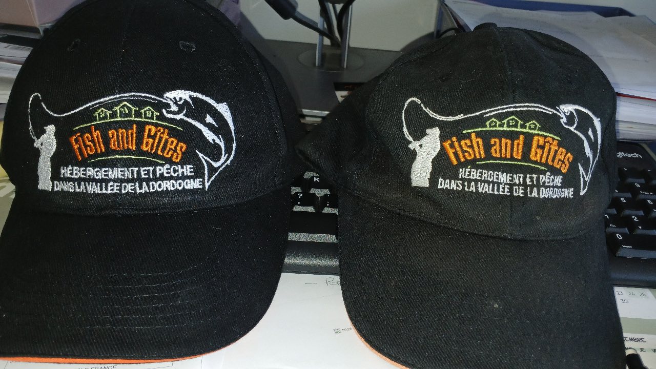 broderie sur casquette