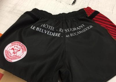 Personnalisation de tenues de sport