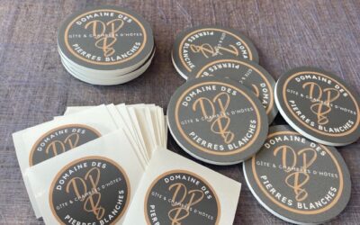 Sous-verres et stickers personnalisés