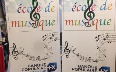 Kakémono École de Musique