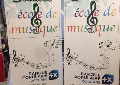 Kakémono École de Musique