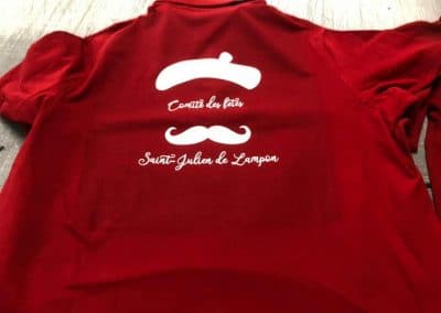 Tee Shirt Comité des fêtes